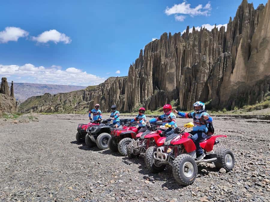ATV TOUR: VISIT THE VALLEY OF THE MOON, VALLEY OF ANIMAS AND MUELA DEL DIABLO - Flexible pickup, with one transport detail to confirm