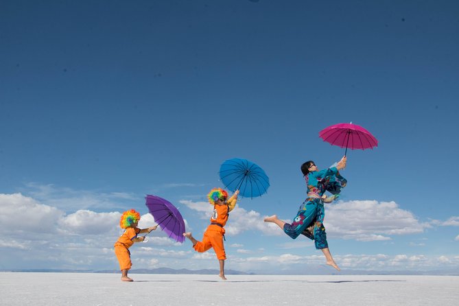 Full day Salar- Sunset and Stars; Magic Salar - Colchani shows the working side of salt