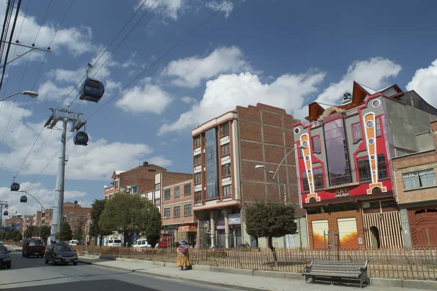 La Paz: Andean Architecture Tour in El Alto - Riding the cable car over La Paz and El Alto