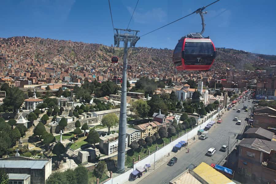 La Paz: Cable Car, Cemetery, Shaman, and El Alto Tour - Entering El Alto with a local guide