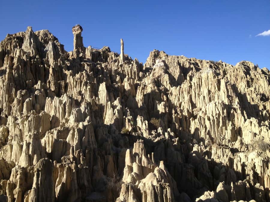 La Paz City Tour and Moon Valley - San Francisco Church and La Pazs central markets