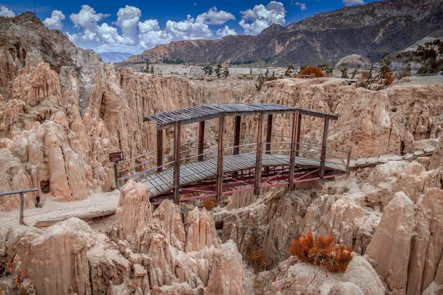 La Paz City Tour and Moon Valley - Moon Valleys short walk among eroded rock