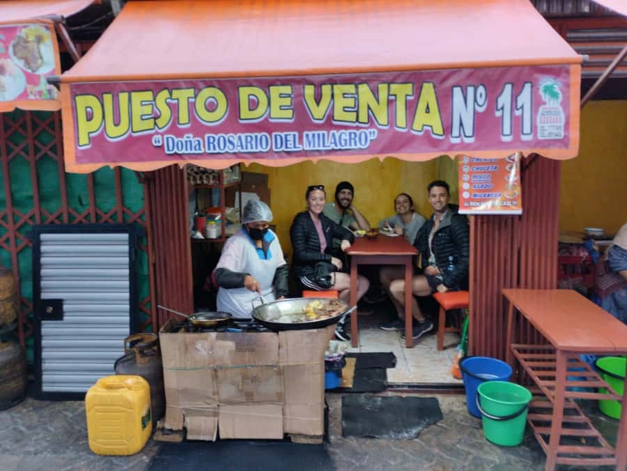 La Paz: Street Food Walking Tour - The Witches Market and another tasting
