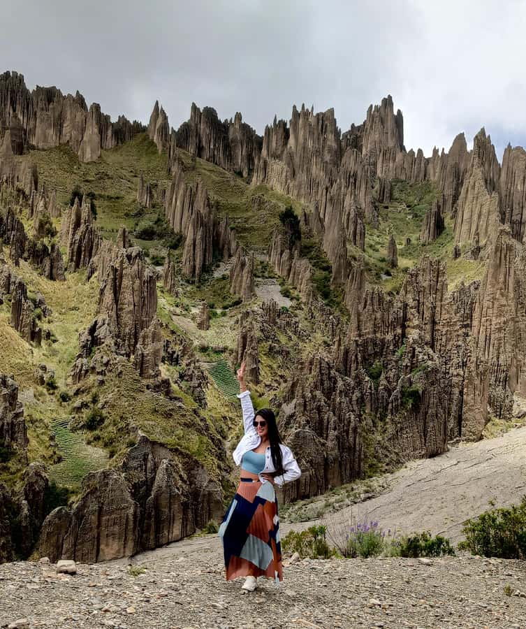 La Paz: Valle de las Animas, Moon Valley, & Killi Killi Tour - Killi Killi turns La Paz into a geography lesson