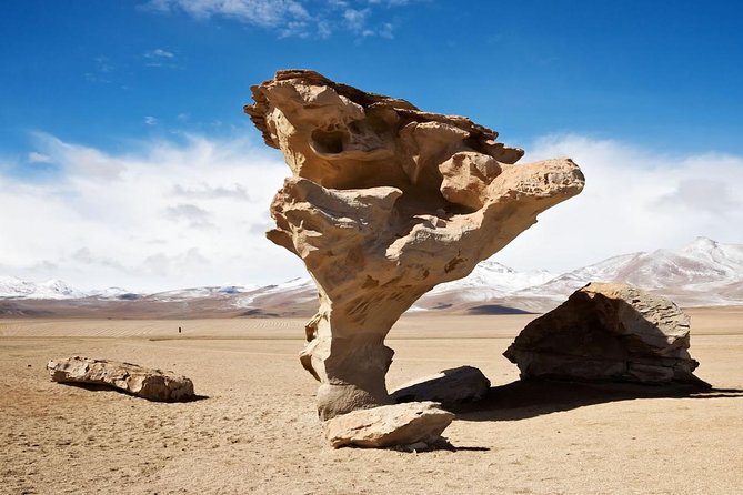 Uyuni Salt Flats (3 Days) English Speaking Guide - Day two: volcano views and the Siloli Desert