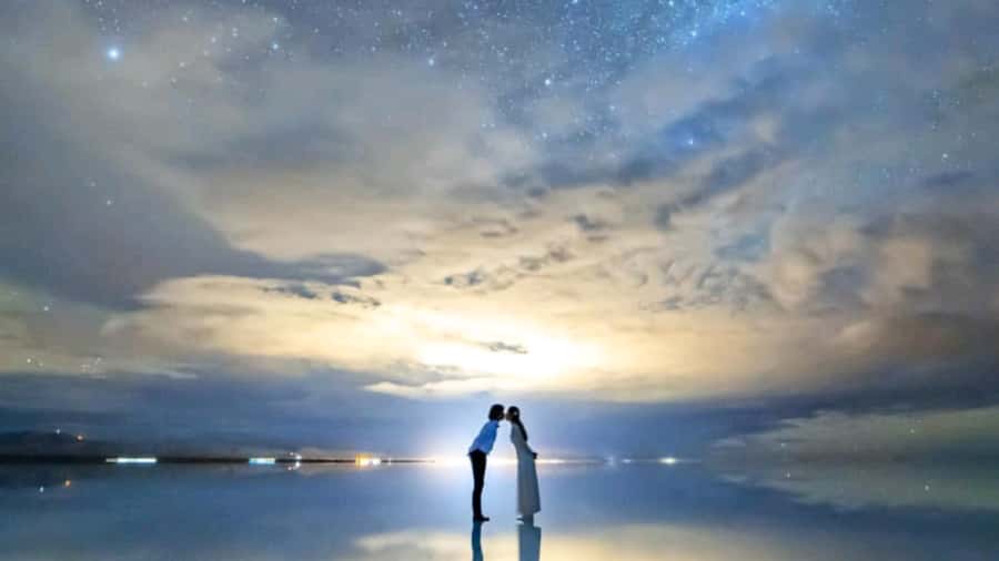 Uyuni: Sunset and Starlights Tour - The second 90 minutes: the salt flats under stars